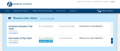 express scripts sign in page.